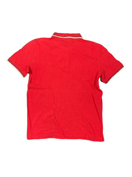 Vintage Lotto Polo Shirt Red - S