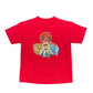 Vintage Yu Gi Oh Deadstock Short Sleeve Top Red - XS