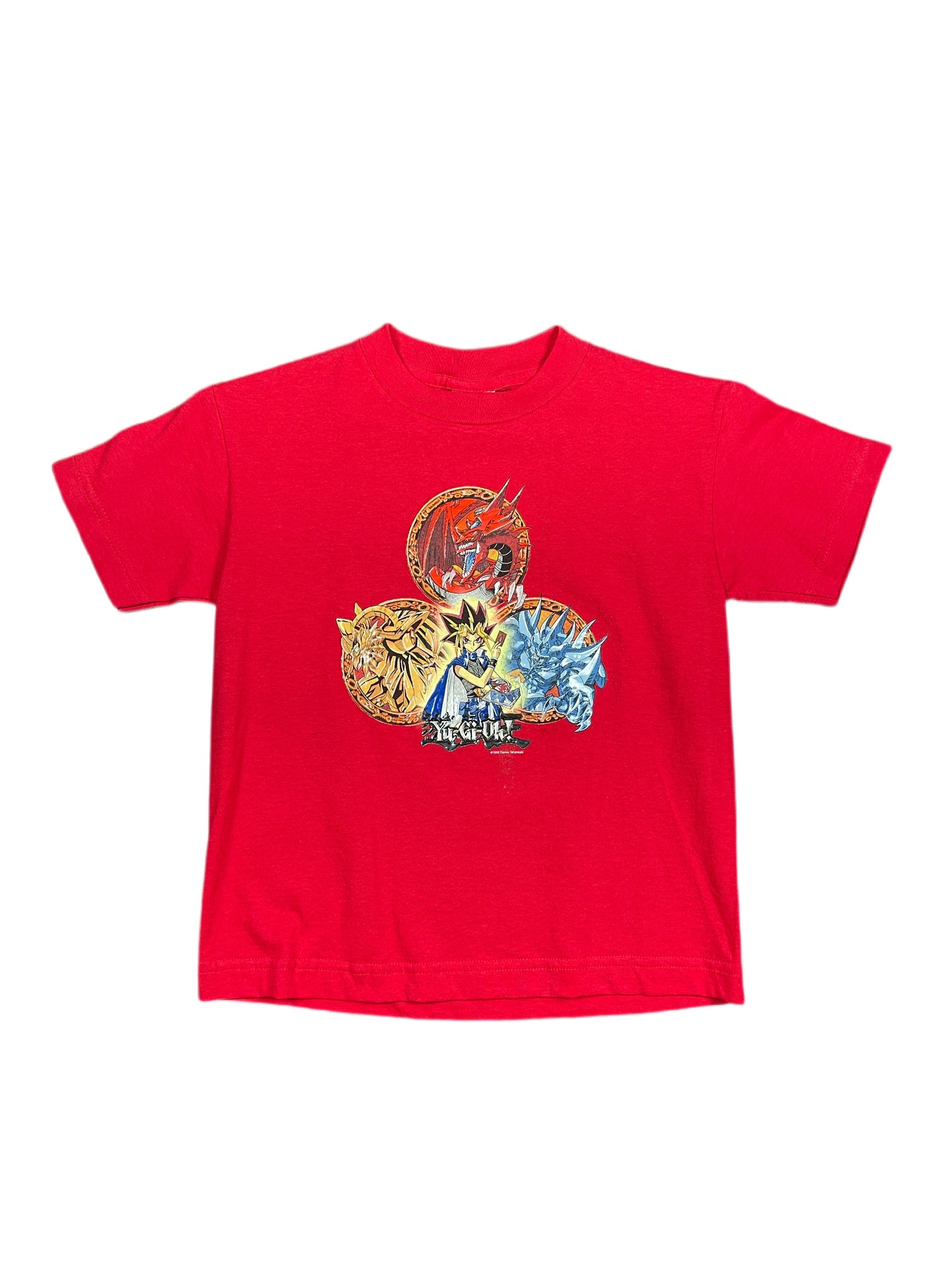Vintage Yu Gi Oh Deadstock Short Sleeve Top Red - XS