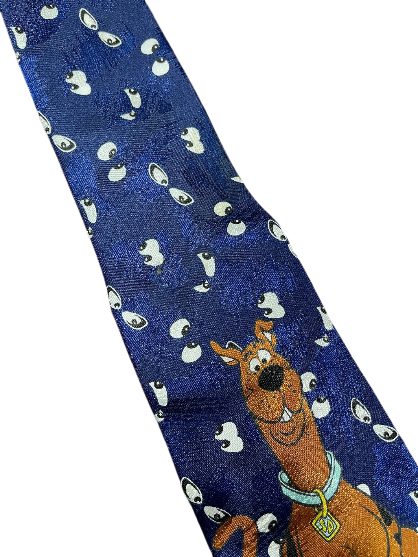 Vintage 1998 Scooby Doo Tie Blue