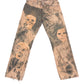 Vintage Levi's 501 Denim Pants Custom Faces Bleached Brown S/M