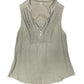 Vintage Sleeveless Top Khaki - L