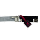 Y2k Playboy Leather Plug In Belt White 2004