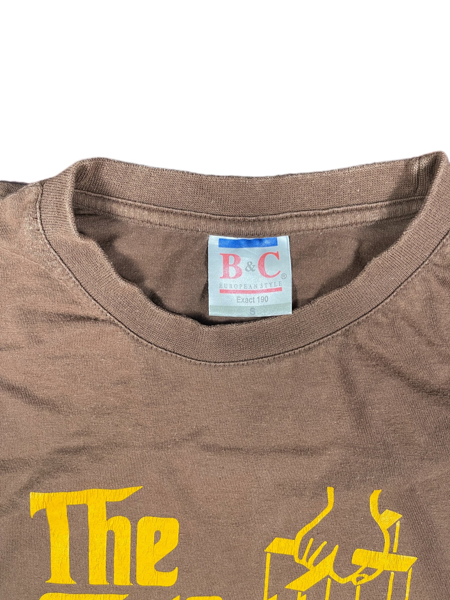 Vintage The Godfather T-Shirt Brown - S
