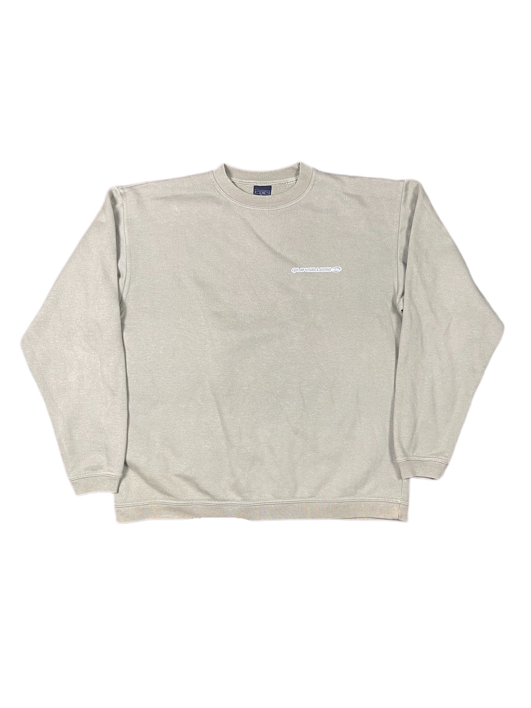 Y2k Quiksilver Kelly Slater Sweatshirt Khaki - S