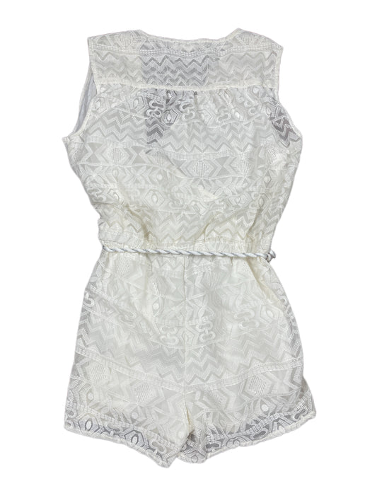 Pepe Jeans Sleeveless Jumpsuit White - M