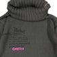 Y2k Complices Knitted Turtleneck Sweatshirt Gray - S/M