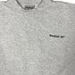 Vintage Reebok Sweatshirt Gray - L