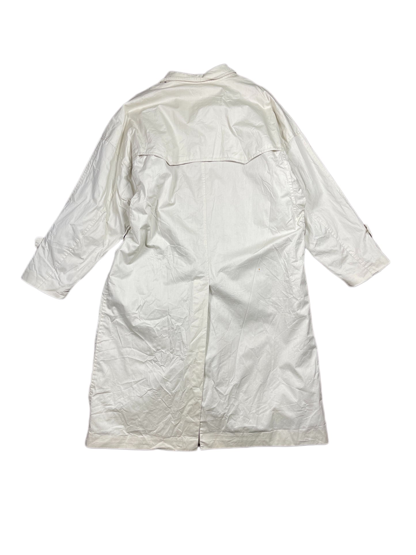 Vintage Caypre Trenchcoat Cream - L