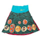 Y2k Desigual Skirt Multicolor - S