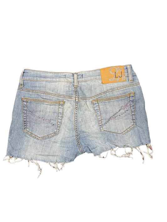 Y2k Liu Jo Denim Hot Pants Shorts Blue - L