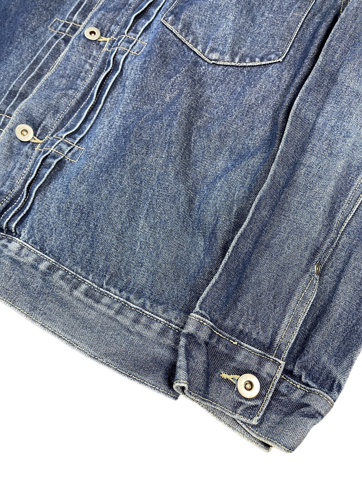 Y2k Richard Chang Denim Jacket Blue - L