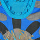 Y2k Desigual Short Sleeve Top Blue - M
