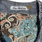 Y2k Mas Fashion Sleeveless Denim Top Blue - L