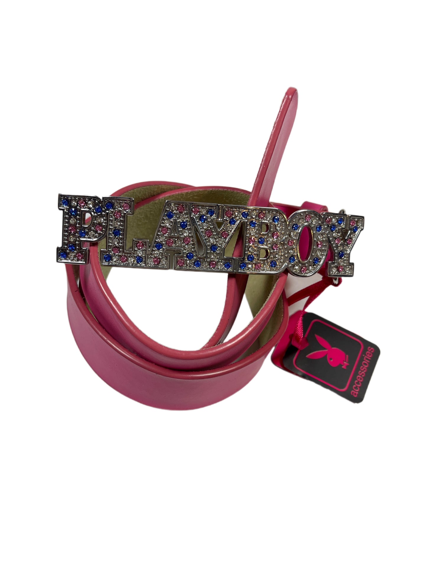 Y2k Playboy Belt Pink 2004