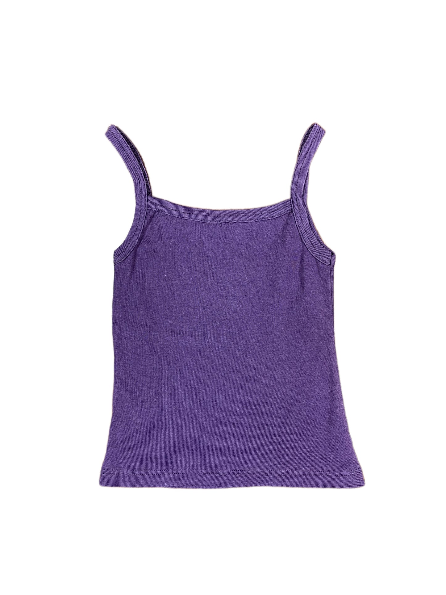Y2k Sleeveless Top Purple - M
