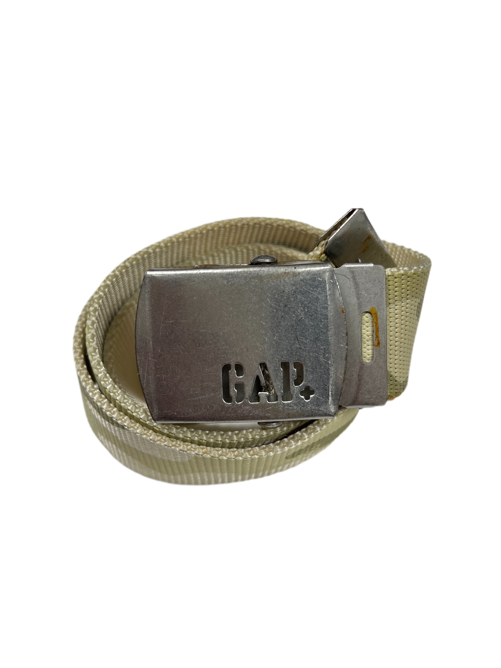 Y2k GAP Belt Came Cream Beige Khaki