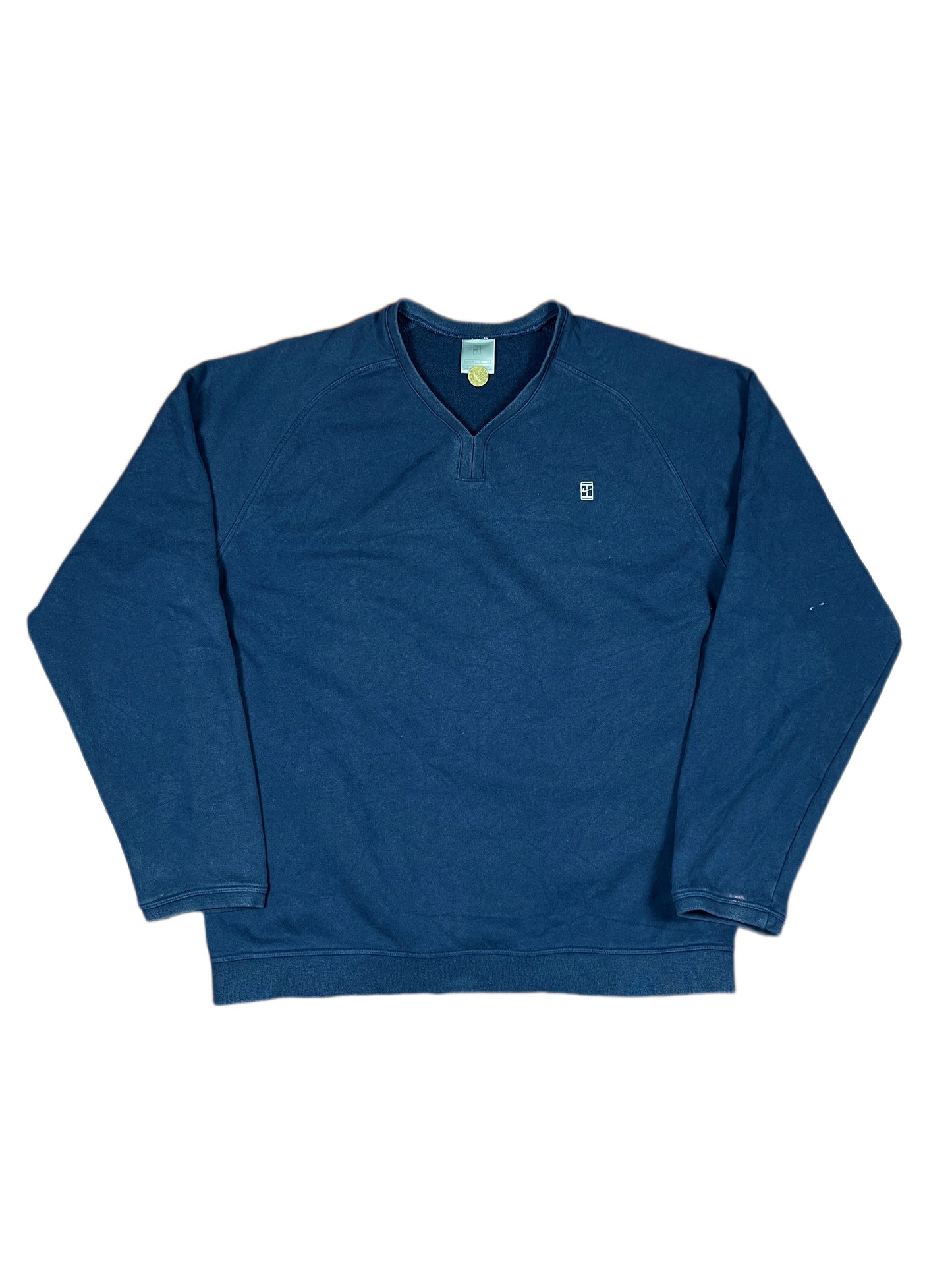 Vintage Nike Challenge Court 2000s Sweatshirt Navy - L