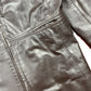 Vintage Imperio Clandestino Leather Coat Brown - L