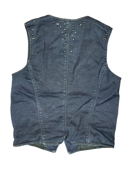 Y2k DIesel Denim Vest Blue - XS