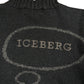 Vintage Iceberg Pluto 1994 Knitted Sweatshirt Black - XS