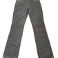 Vintage Levi's Low Waist Flared Denim Pants Blue Gray - S