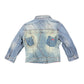 Y2k Miss Sixty Denim Jacket Phantom Pocket Blue - L