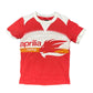 Y2k Aprilia Racing Short Sleeve Top Red - XXS