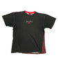 Vintage Nike T-Shirt Black Red - M