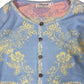 Shepards Knitted Sweatshirt Blue Yellow - M