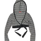 Y2k BbG Long Sleeve Top Hoodie Black White - L/XL