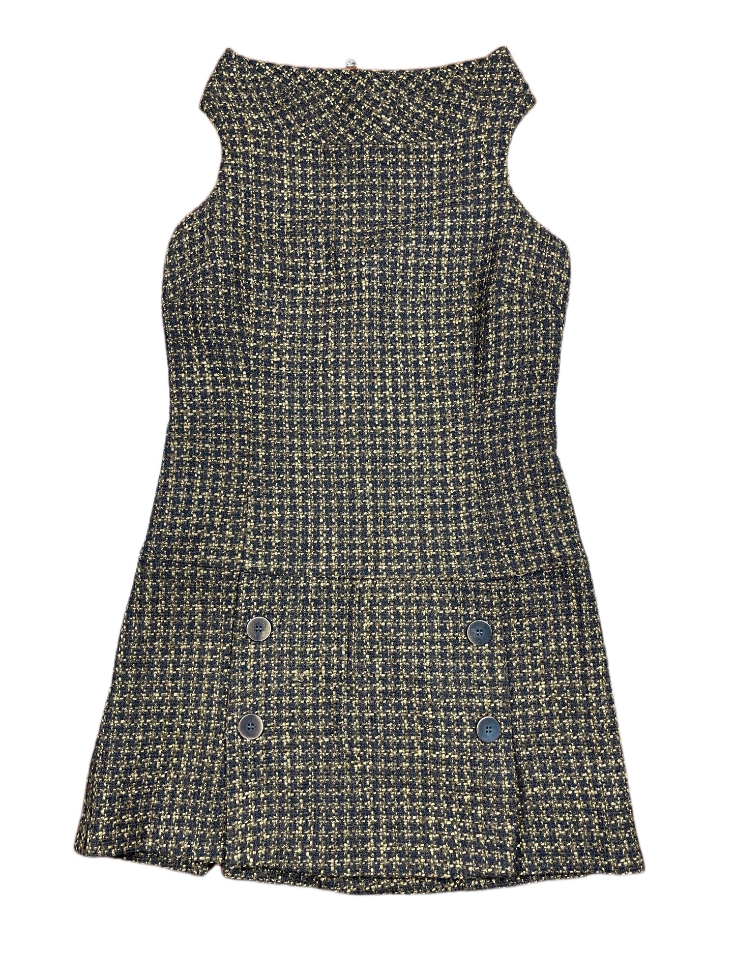 Y2k Don Basic Sleeveless Knitted Dress Brown - L