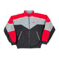 Vintage Nike Sport Flannel Jacket Black Red Gray - S/M