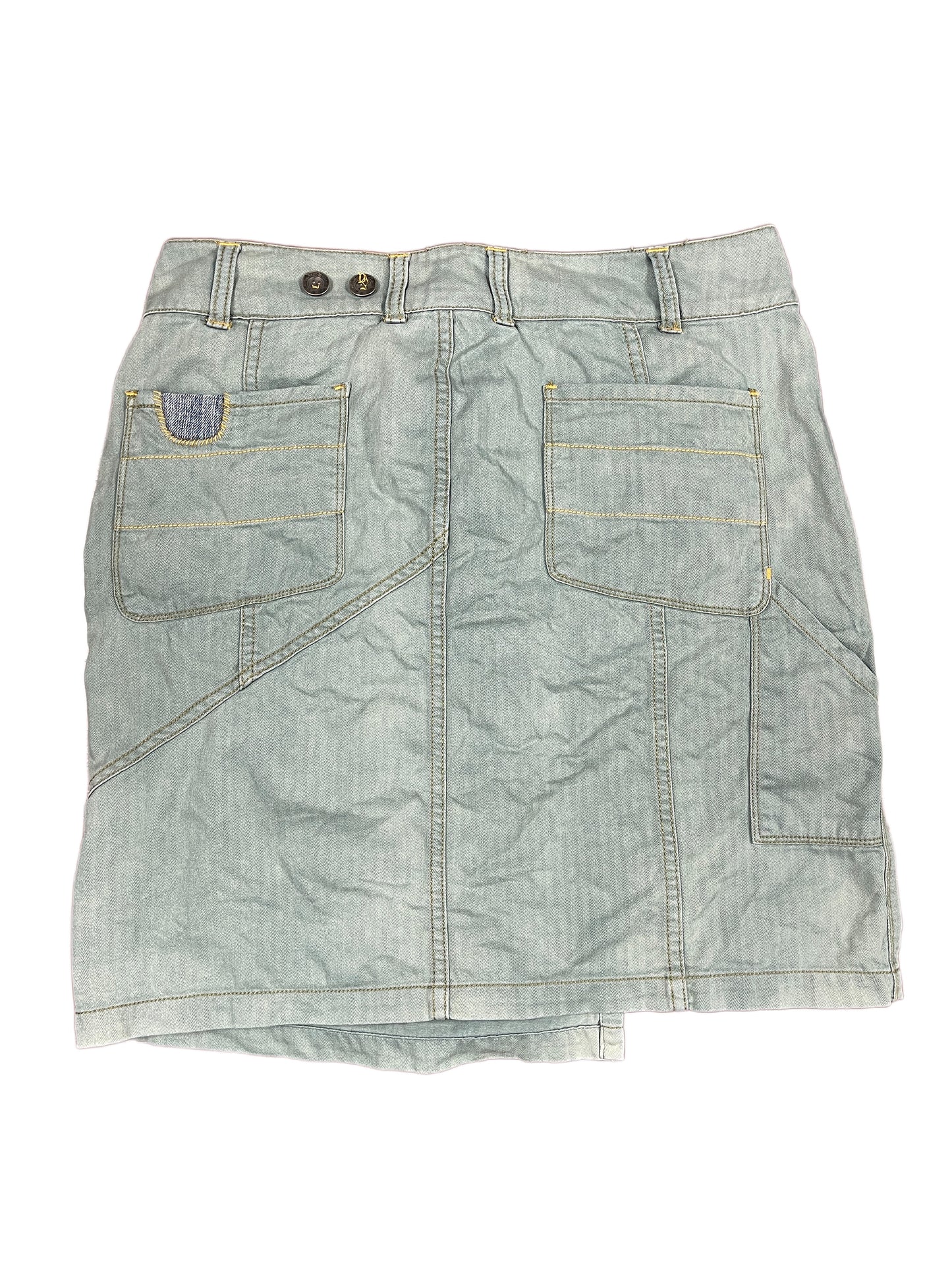 Y2k Diesel 2000s Denim Skirt Turquoise - S/M