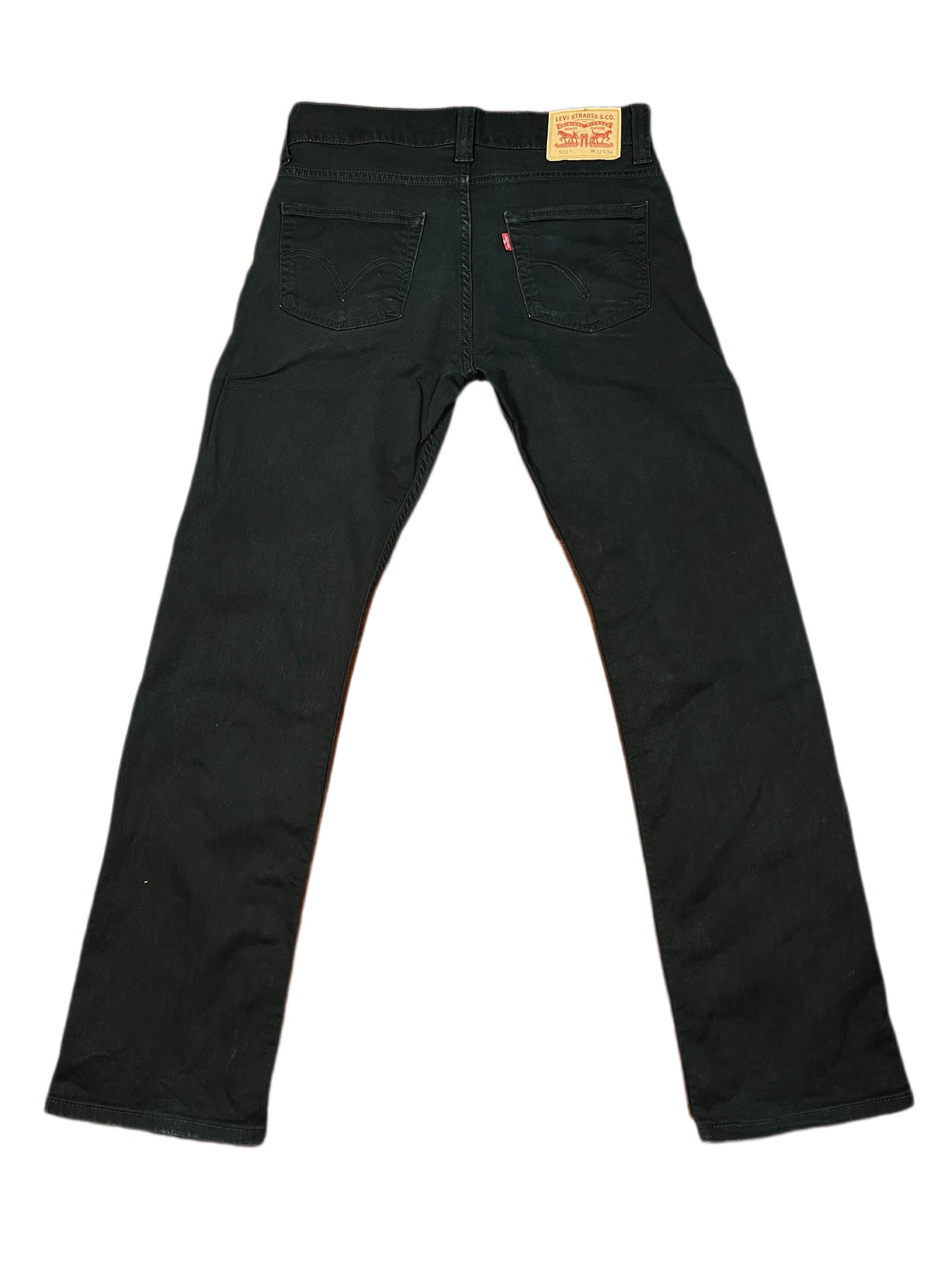 Y2k Levi's 506 Denim Pants Black - M