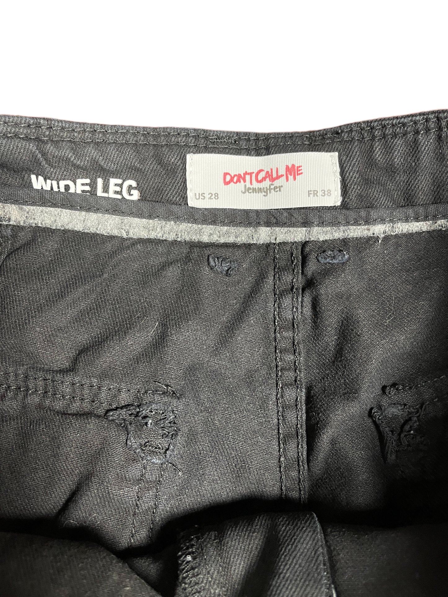 Y2k Jennyfer Cargo Pants Black - S/M