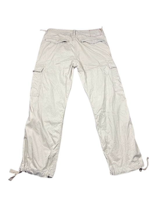 Y2k Z-Brand Cargo Pants Beige Cream XL
