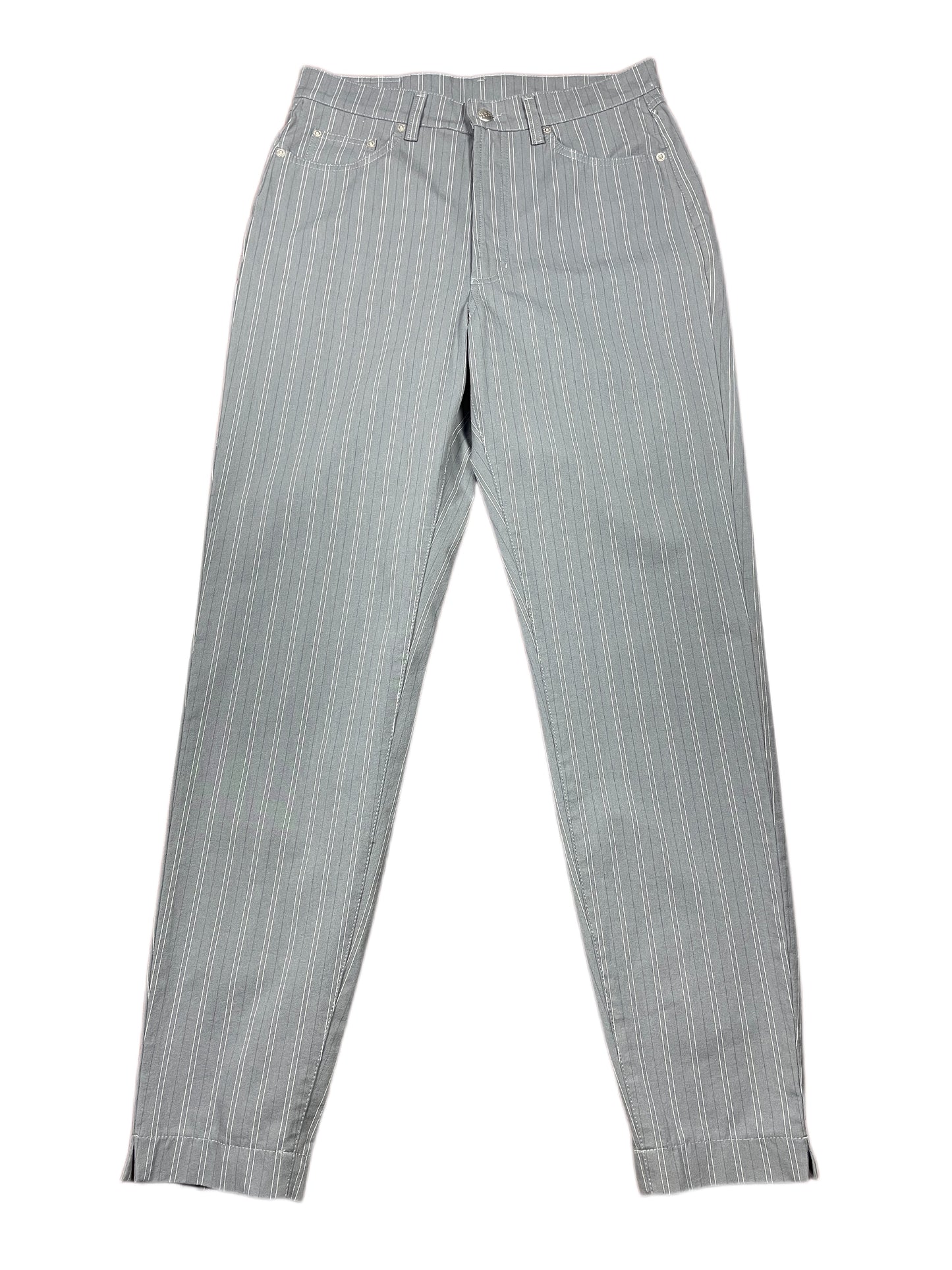 Y2k MAC Pants Striped Gray - XXL