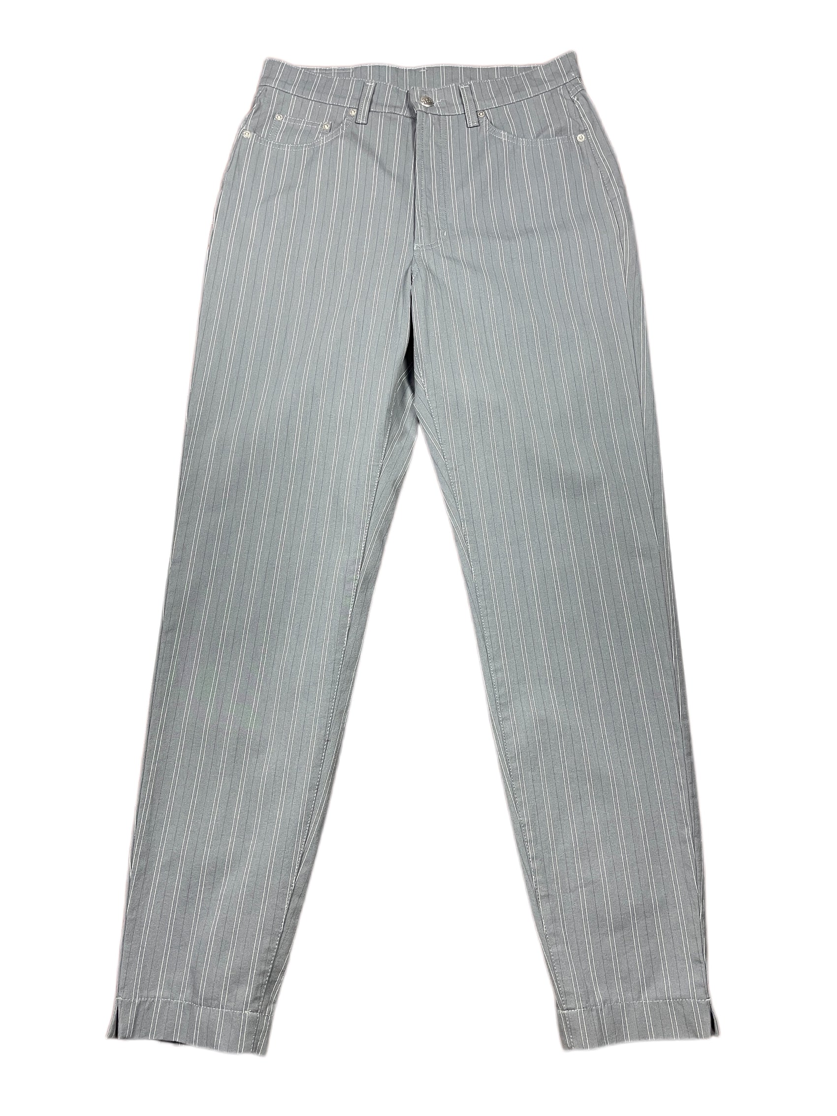 Y2k MAC Pants Striped Gray - XXL