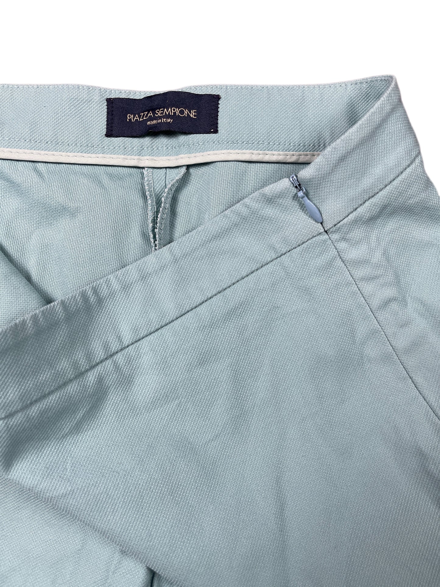 Piazza Sempione Pants Turquoise - M