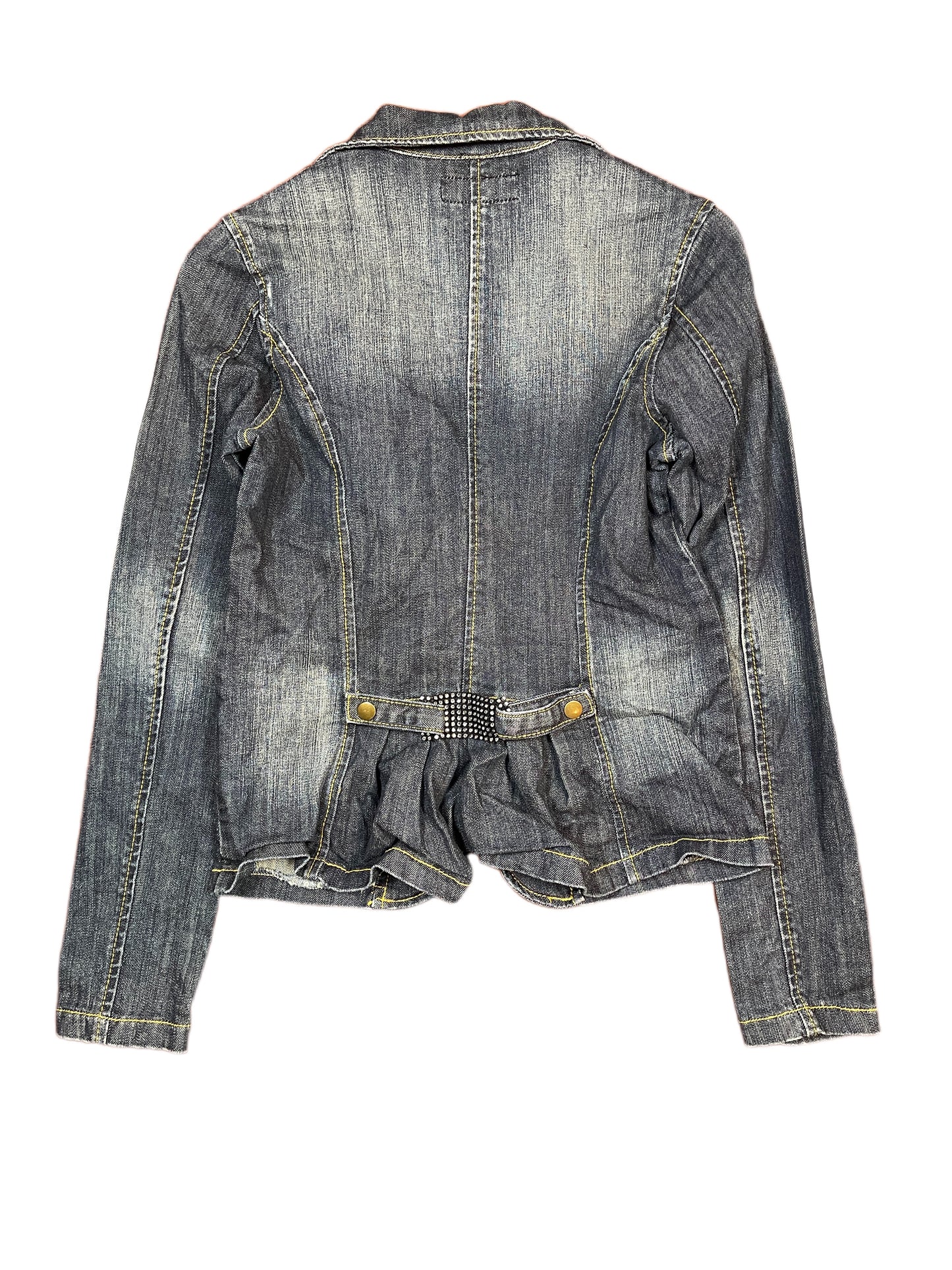 Y2k Mas Fashion Denim Jacket Blue - XL