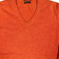 Massimo Dutti Cashmere Knitted Sweatshirt Orange - M