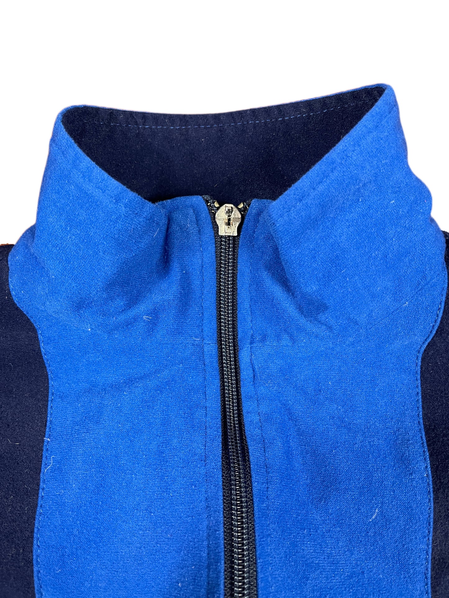 VIntage Reebok Sport Jacket Velur Blue Black S