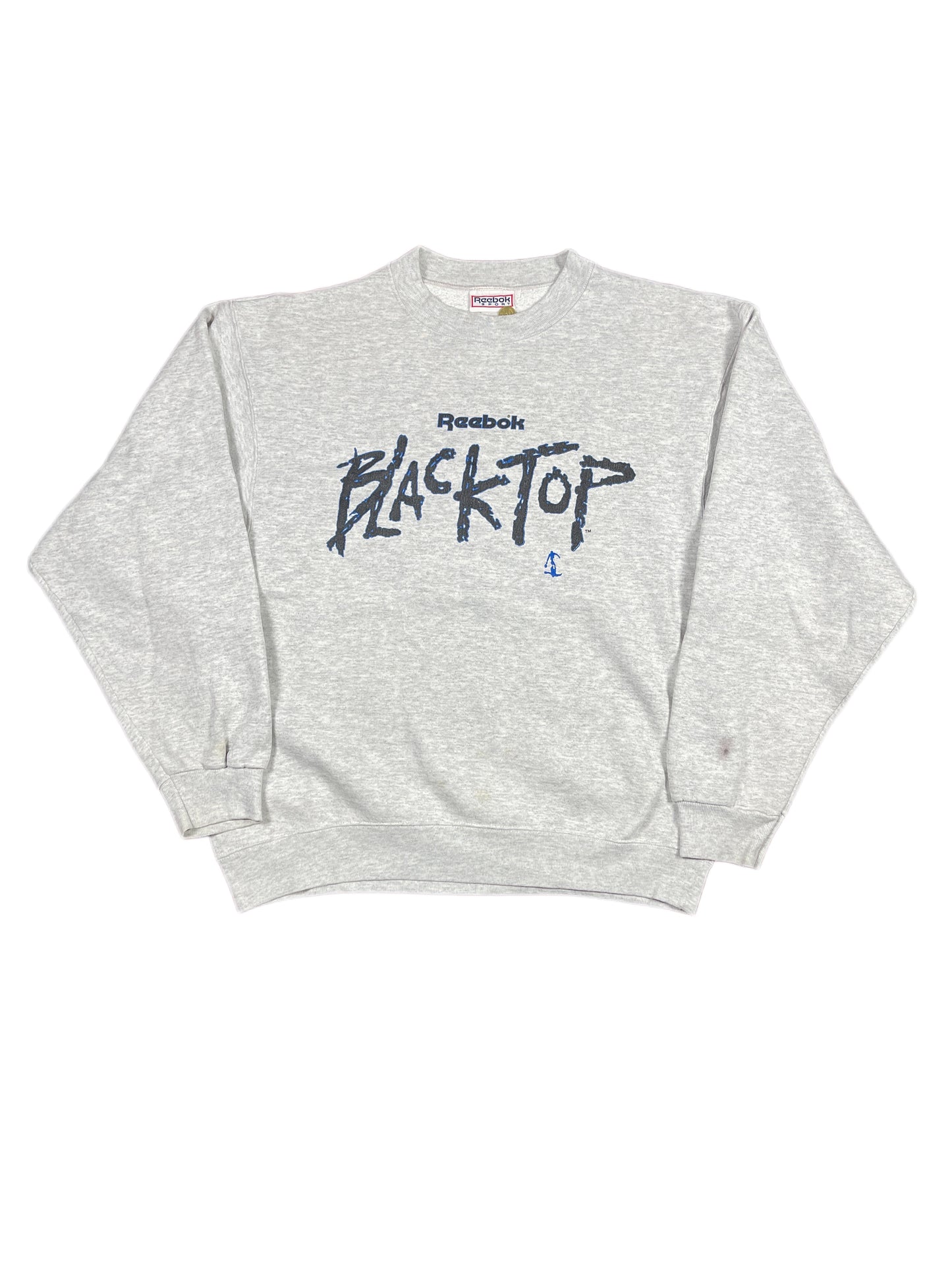 VIntage Reebok Black Top Sweatshirt Gray - L