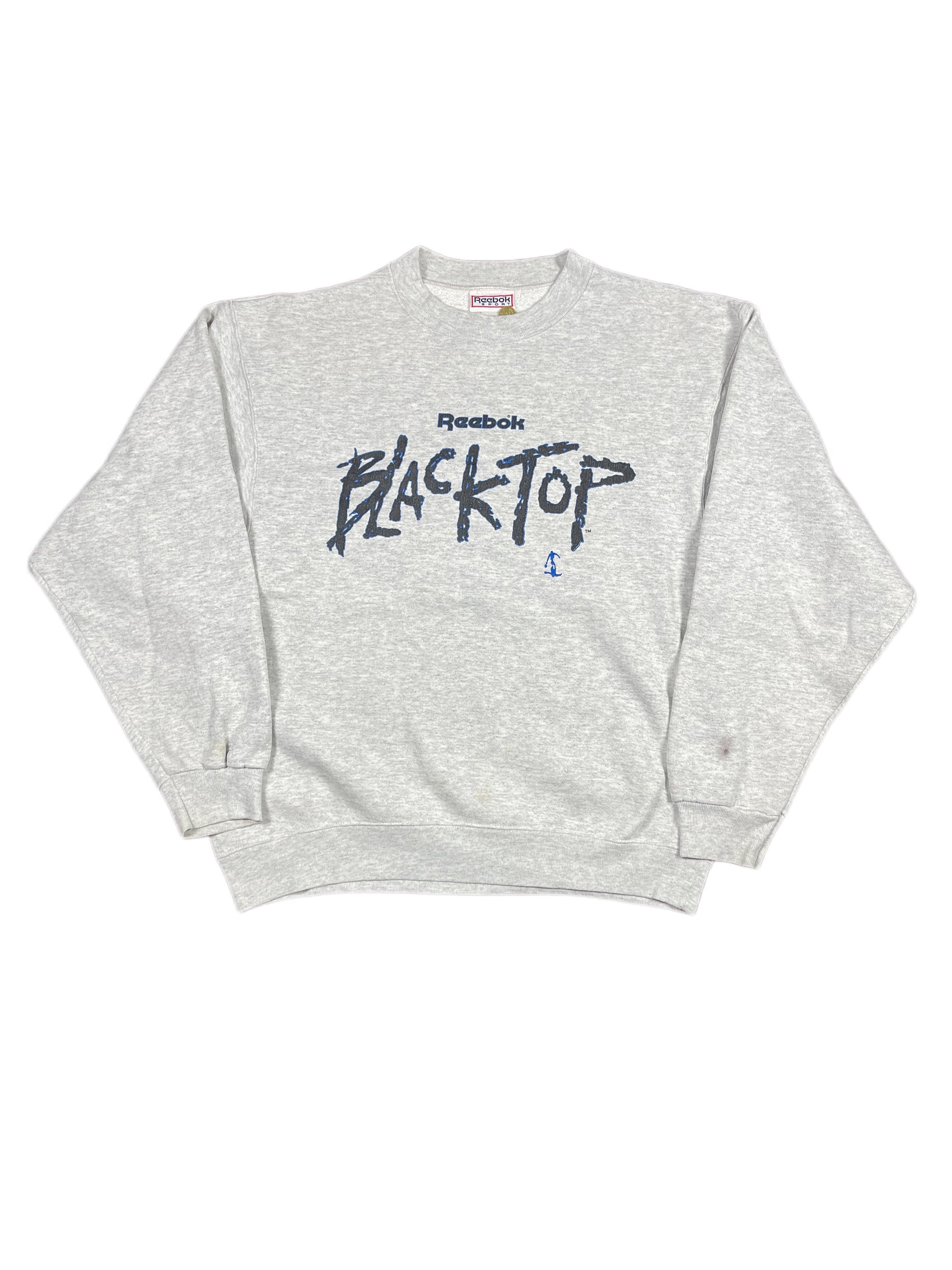 VIntage Reebok Black Top Sweatshirt Gray - L