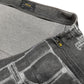 Y2k XDYE Skirt Gray - L