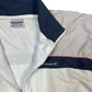 Y2k Reebok Sport Jacket Gray White - XL