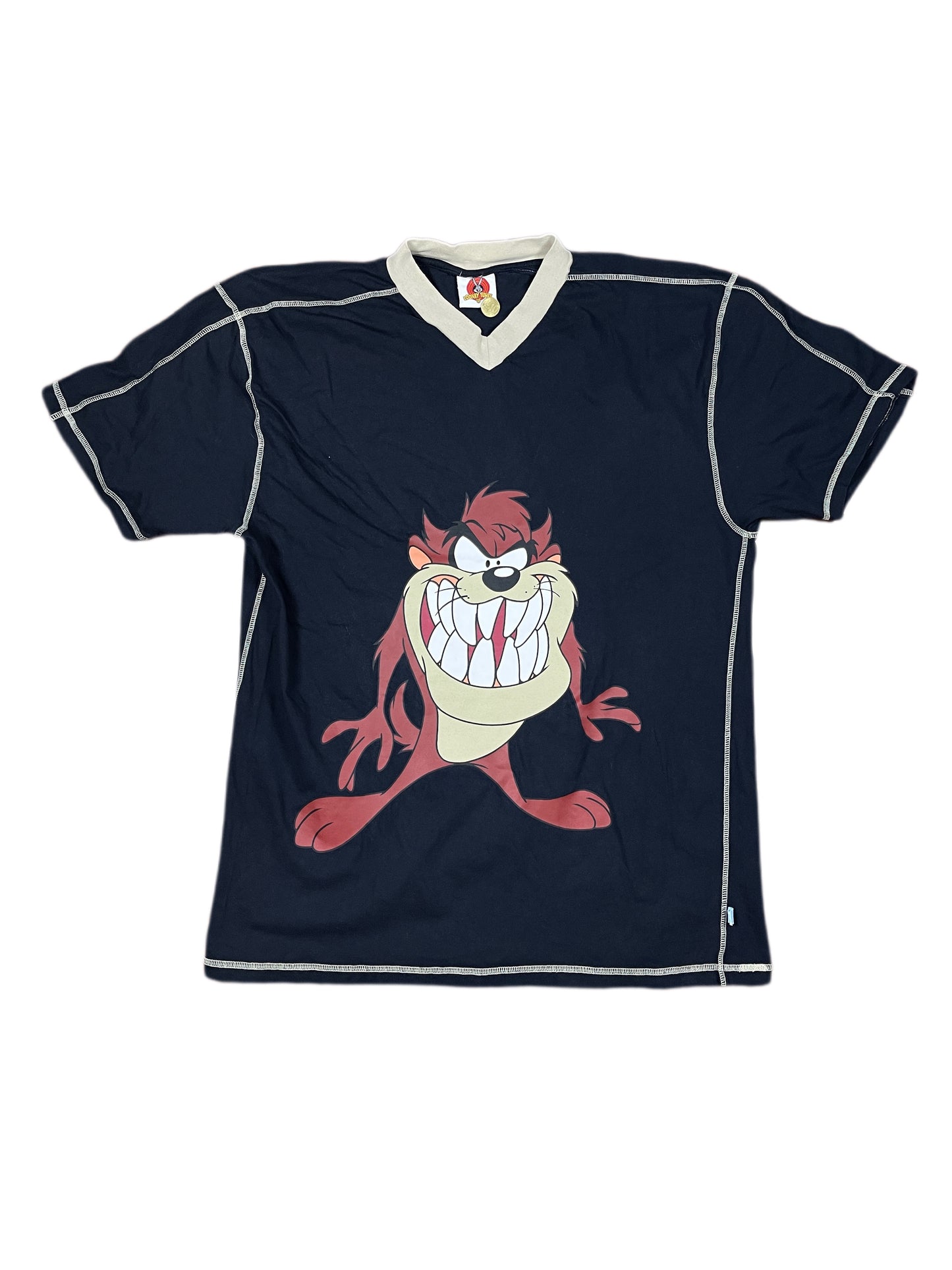 Vintage Looney Tunes 2005 Tasmanian Deviel Warner Bros T-Shirt Black - L