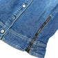 Y2k Versace Jeans Denim Vest Blue - XS