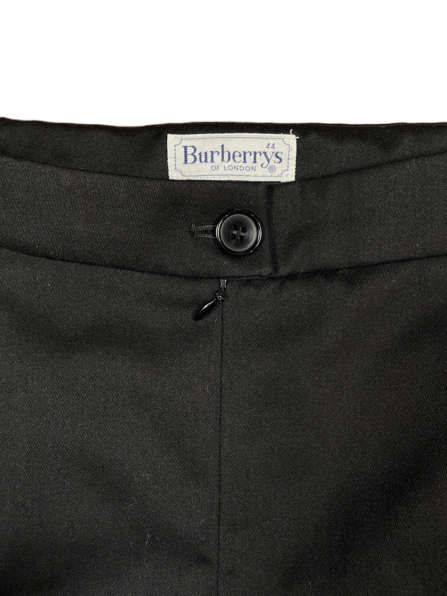 Vintage Burberry Skirt Black Gold - L